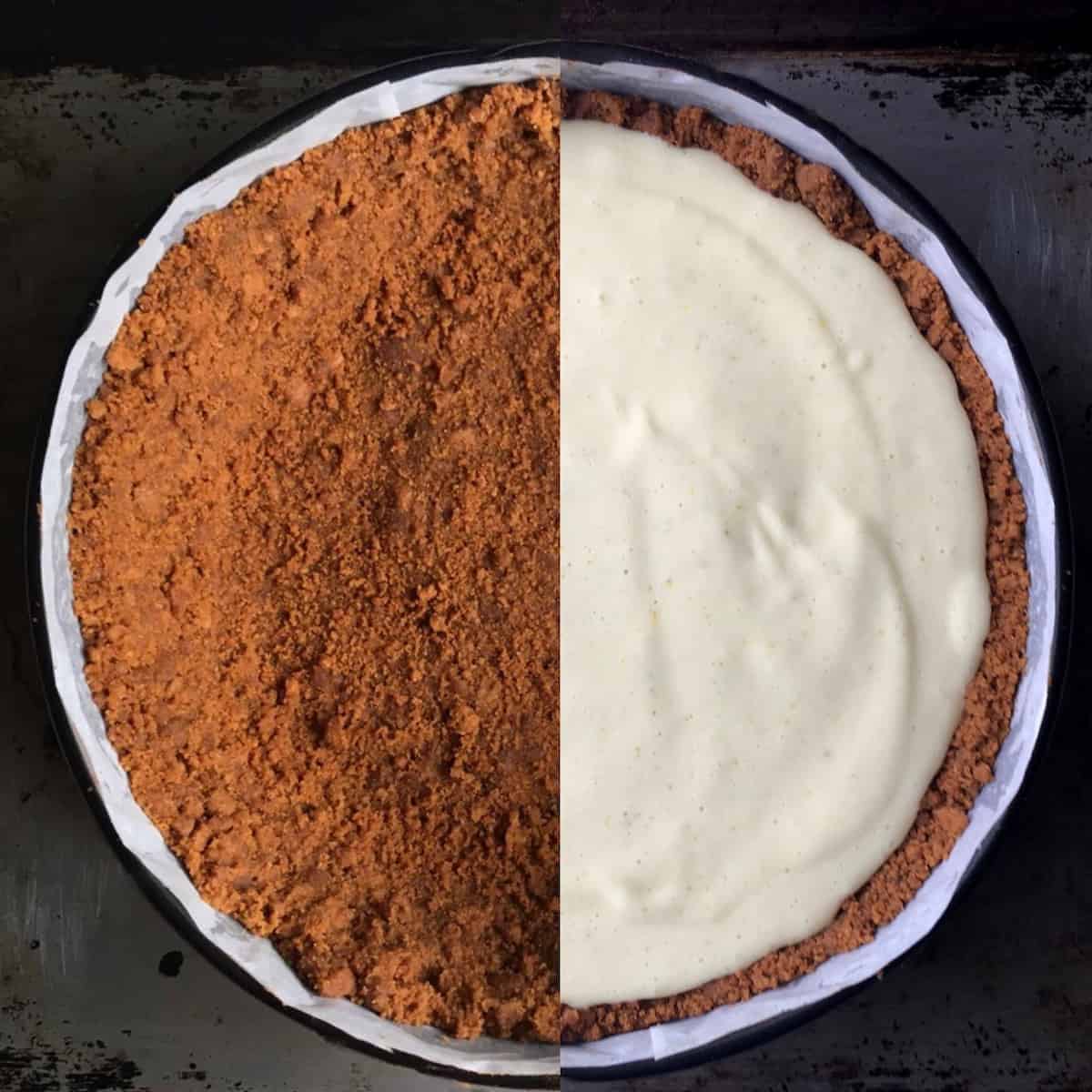 2Ingredient Biscoff Pie Crust (For Cheesecakes & NoBake Desserts