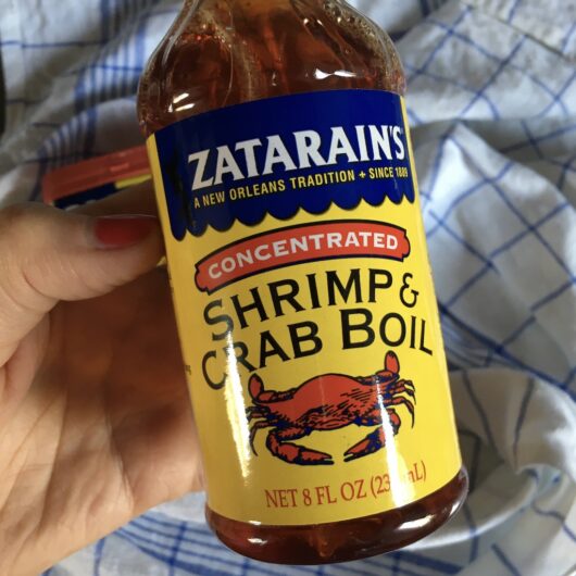 zatarain's concentrated shrimp & crab boil (liquid bottle)