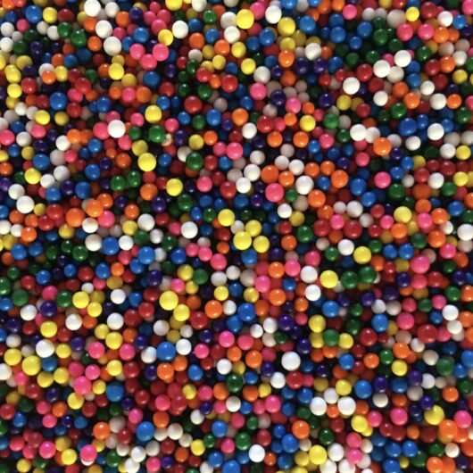 closeup candy sprinkles nonpareils