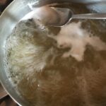 boiling pasta water