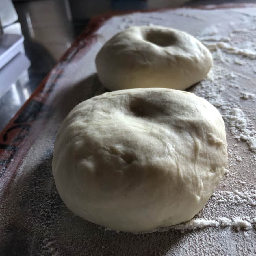 00 flour St. Louis Style Pizza soft and smooth dough balls