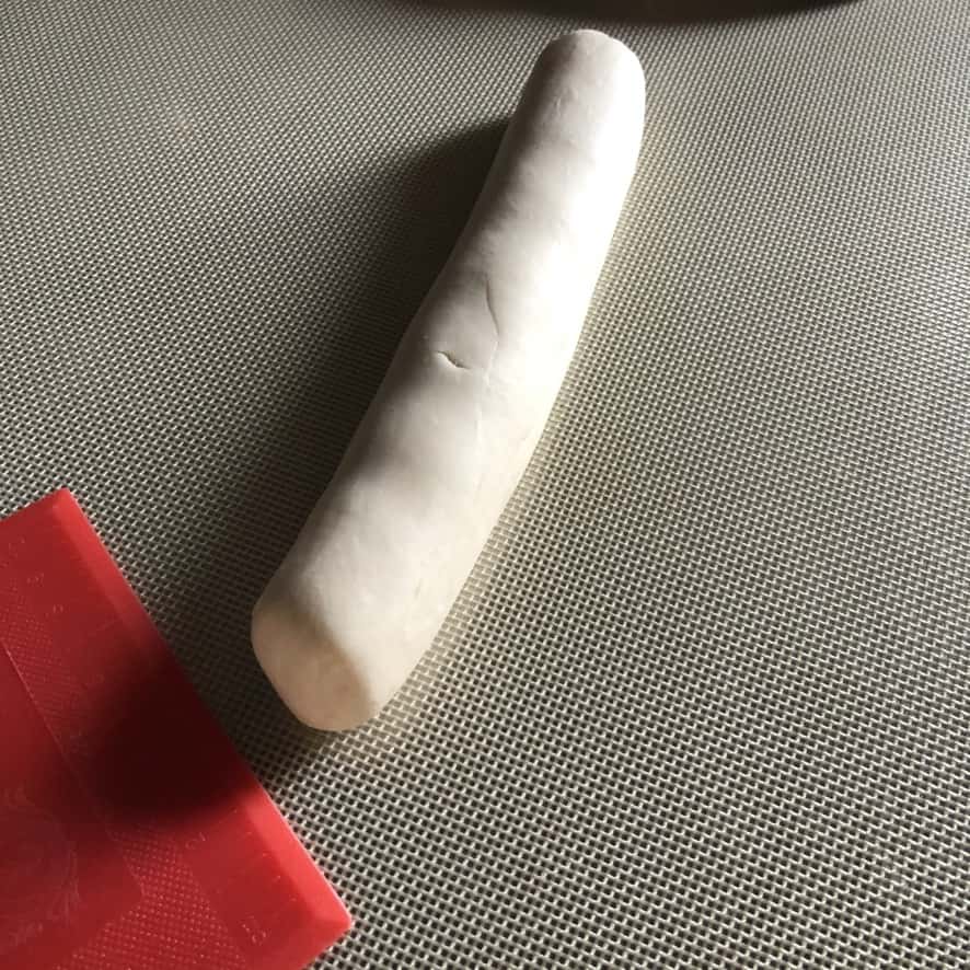 homemade log of dumpling dough