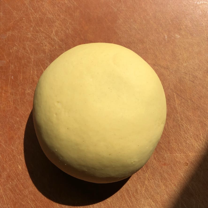 a well-kneaded dough that needs to be rested now