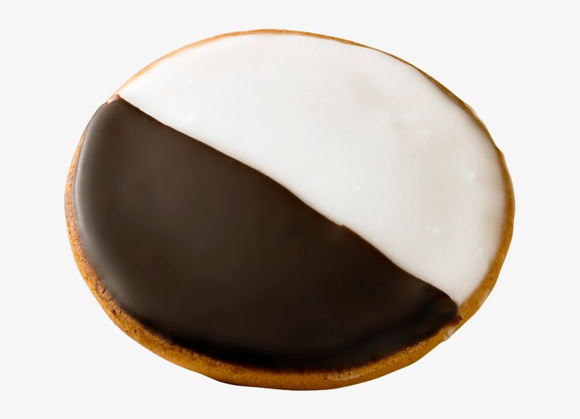 NYC black and white cookie