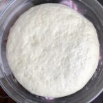 perfectly risen pizza fritte dough doubled in size