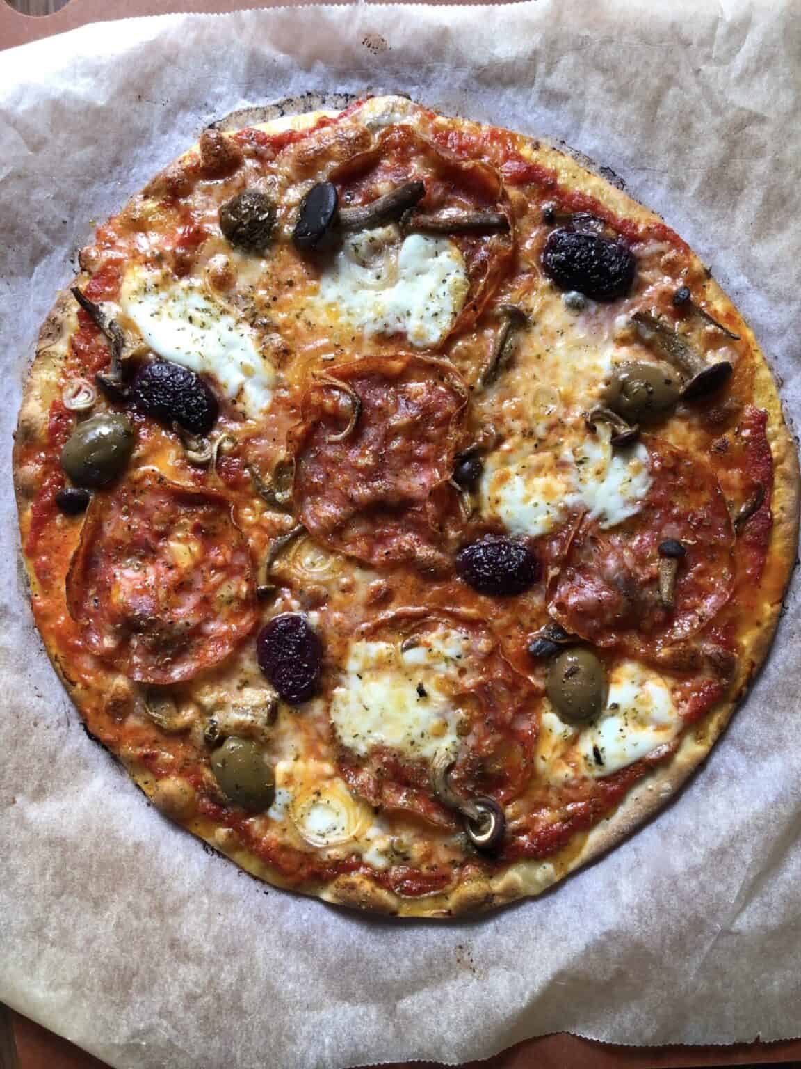 Best ThickCrust Pizza Dough Recipe (Using 00 Flour) Biting at the Bits