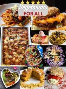 A collage of vegetarian recipes that any meat-lover would be so happy to eat!