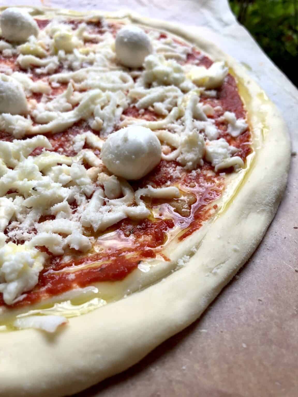 Best ThickCrust Pizza Dough Recipe (Using 00 Flour) Biting at the Bits