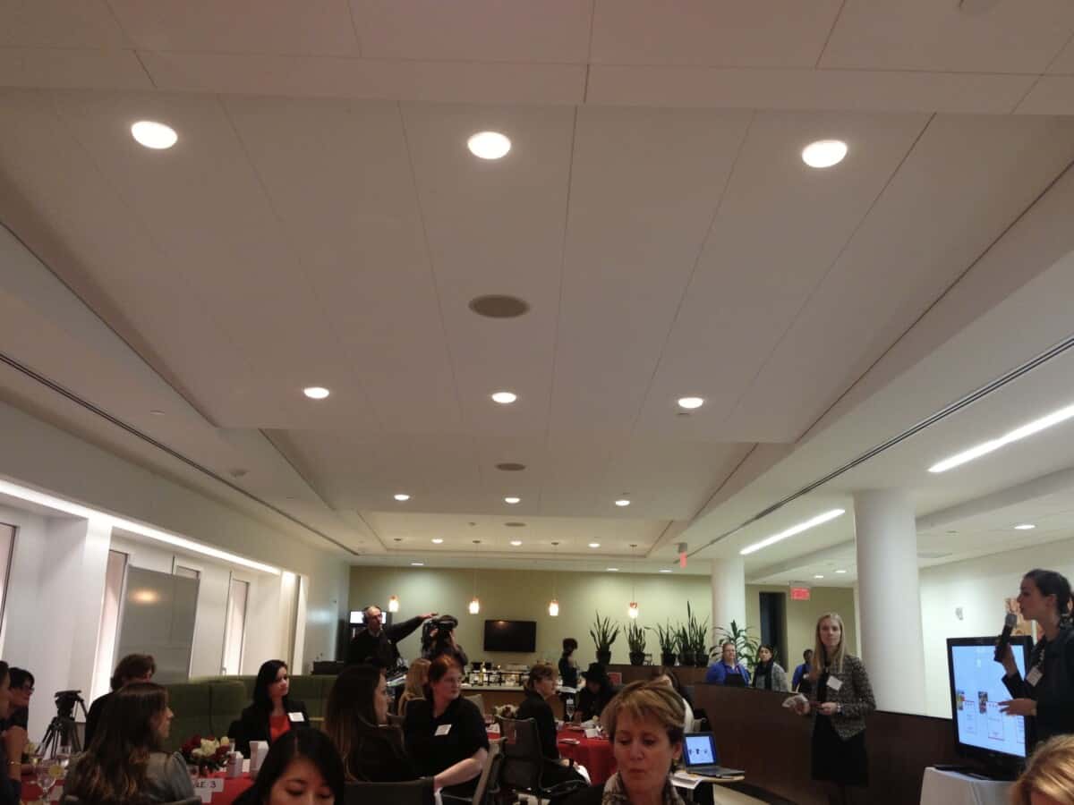 A photo of the women attending the Campbell's Soup Company Food + Innovation event with me at Campbell's Soup Company HQ.